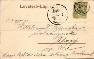 1903 Szentendre, Ferenc József rakpart, Spitzer Lajos üzlete. Weisz Márk és fia kiadása (fl)