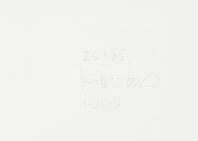 Kovács Attila (1938-2017): Geometrikus kompozíció, 1969. Szitanyomat, papír, jelzett és számozott (2...