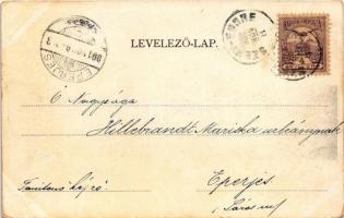 1901 Szentendre, Izbég (kopott sarkak / worn corners)