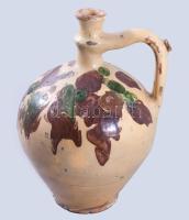 Vizeskorsó. Alföld, cca 1900, mázhibákkal, m: 23,5 cm