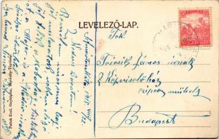 1918 Szentmártonkáta, Prónay-Dessewfy kastély, kúria. Pottok Ernő fényképész (EK)