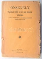 Nádas Mihály: Önsegély. Tanácsadó mind a két nem számára. Vényekkel. Alapos és gyors öngyógyításra a gyakorlatban sikeresen kipróbált módok szerint. Bp.,én.,Neuwald Illés-ny., 87 p. Kiadói papírkötés, sérült, szétvált kötéssel, hiányzó hátsó borítóval, szakadt elülső borítóval, foltos címlappal.