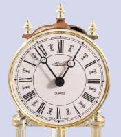 Hermle forgóingás óra, üveg búrával, m: 21 cm