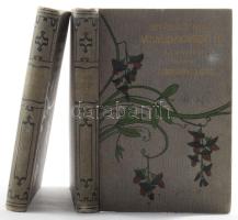 Sienkiewicz Henrik: Volyodyjovszki úr. (A kis lovag.) 1-2. kötet. Fordította: Szekrényi Lajos. Bp.,1902, Fordító, (Stephanaeum-ny.),290 p.; 283+1 p. Kiadói, díszesen festett, aranyozott, szecessziós virágornamentikával díszített egészvászon kötésben, Gottermayer-kötés, kopott borítóval, régi bélyegzésekkel.