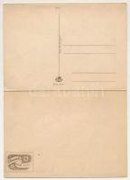 Tátra, Alacsony-Tátra, Nízké Tatry; térkép. 2-részes kihajtható panorámalap / map. 2-tiled folding p...