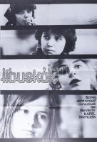 ca 1980 Libuskák c. film plakátja 60x90 cm Hajtva