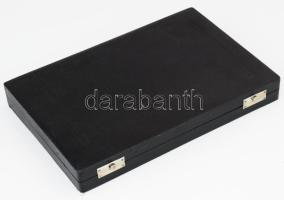 Solingen halkés és halvilla szett, klf színű nyelekkel, m: 17 cm