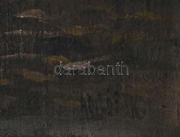 Hollós-Holczer Károly (1873-?): Csendélet. Olaj, vászon, , dublírozott, fakeretben. 70x48 cm