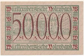 Német Birodalom / Württemberg/ Stuttgart 1923. 50.000M T:VF
German Empire / Württemberg/ Stuttgart ...