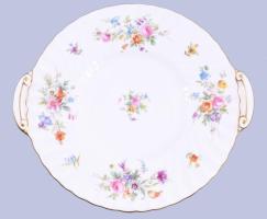 Minton Marlow süteményes készlet, tálaló 6 tállal, jelzet, kopással, d: 16-22 cm