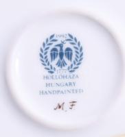 Hollóházi Tükrösnő. Jelzett, kézzel festett, hibátlan, m: 27 cm