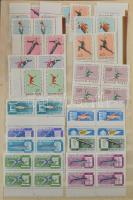 Magyar gyűjteményrész az 1960-as évek elejéről, sok összefüggéssel, ívszéli értékekkel + kevés koráb...