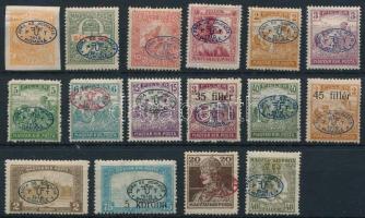 Debrecen I. 1919 16 klf bélyeg Bodor vizsgálójellel (23.300)