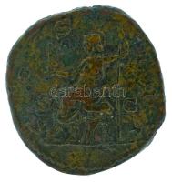 Római Birodalom 170-171 / Marcus Aurelius / Róma / Dupondius bronz (13,52g) T:XF,VF patina
Roman Em...