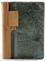 Sajó Aladár: Kaszárnyatitkok. Elbeszélések. Bp., 1895., Singer és Wolfner, 178+6 p. Átkötött félvász...