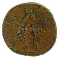 Római Birodalom 145-146 / II. Faustina / Róma / Sestertius bronz (23,85g) T:VF
Roman Empire 145-146...