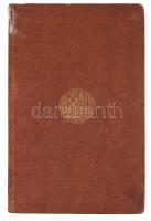 Ady Endre: Vér és arany. Bp., 1910, Nyugat, 110+(4) p. Második kiadás. Kiadói egészvászon kötésben, benne kiadói papírborítóval. Intézményi bélyegzőkkel