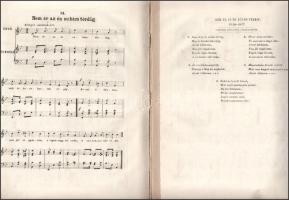 cca 1870 Magyar népdalok egyetemes gyűjteménye, harmadik füzet, 30p