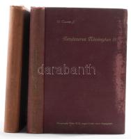 Dr. Tuzson János: Rendszeres növénytan. I-II. kötet. I. kötet: Általános rész és virágtalan növények...