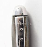 Pierre Balmain töltőtoll jelzett. 15 cm Hozzá bőr tolltartó