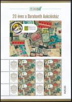 2024 20 éves a Darabanth Aukciósház - Belföld megszemélyesített ív (bélyeg)
