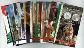 1999-2021. 52db érmés vegyes, színes MNB tájékoztató + 5db bankjegy tájékoztató szép állapotban