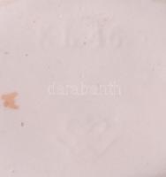 Hummel virágos kulacs dugóval, mázas kerámia, jelzett, kis mázkopással 21 cm