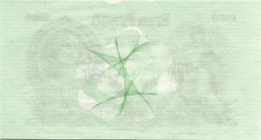 1944. 1000P bankjegytervezet későbbi eredeti nyomólemezzel készített példánya + a bankjegy nyomóleme...