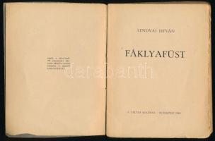 Lendvai István: Fáklyafüst



Bp. 1918, Táltos. 89 l., 1 lev. Készült 100 számozott példányban! ...