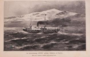 Erődi Béla: Utazásom Sicilia és Malta szigetén Bp., (1896.) Lampel Róbert. (8)+217+(2)p.+1 színes, k...