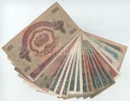 20db-os vegyes magyar Pengő bankjegyből álló tétel T:F,VG