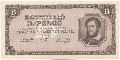 1946. 1.000.000BP T:F szép papír Adamo P37