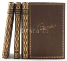 Rákosi Jenő: Tárcák, cikkek I-II-III. Bp., Franklin. Kiadói aranyozott egészvászon kötés, kissé kopottas állapotban.