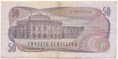 Ausztria 1970. 50Sch "C 764687 Q" T:F
Austria 1970. 50 Schilling "C 764687 Q" C...