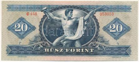 1969. 20Ft "C 448 053053" T:F szép papír
Adamo F15