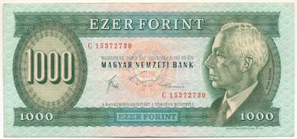 1983. november 10. 1000Ft "C 15372730" T:F szép papír Adamo F45