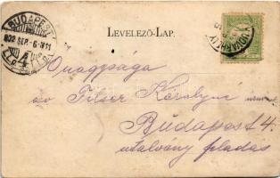 1902 Székelyudvarhely, Odorheiu Secuiesc; Római katolikus főgimnázium. Betegh Pál kiadása / Catholic...