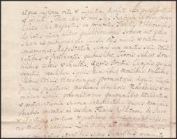 1771 hadadi és murányi gróf Wesselényi Ferenc (1605-1667) nádor által 1663-ban kiállított okirat hit...