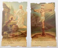 96 db szentkép fotóalbumban