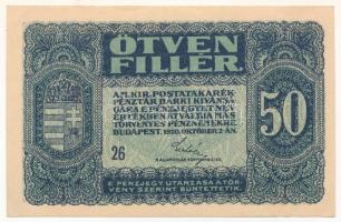 1920. 50f "26" T:XF sarokhajlás Adamo K2