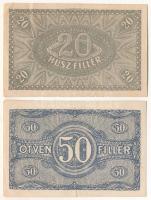 1920. 20f "20" + 50f "02" T:F szép papír
Adamo K2