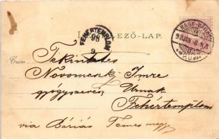 1898 Püspökfürdő, Szentlászlófürdő, Baile 1 Mai, Episcopiei (Nagyvárad, Oradea); fürdő épület, indóh...