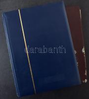 2 gyengécske magyar alapgyűjtemény 1918-tól az 1960-as évekig, benne portók, hármaslyukasztású bélye...