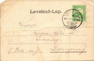 1911 Homonna, Homenau, Humenné; Szirtalja, Homonna vadregényes nyári mulatóhelye / Podskalka, inn (b...