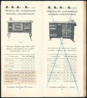 cca 1907 Lossinszky Imre okl. gépészmérnök műszaki irodája, Munkácsy-féle szabadalmazott takaréktűzh...