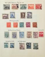 Csehszlovákia gyűjtemény kezdemény a kezdetektől 1939-ig albumlapokon / Czechoslovakia basic collect...