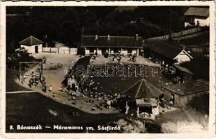 1941 Rónaszék, Rohnen, Costiui (Máramaros); Sósfürdő. Özv. Wiezner Manóné kiadása / salt bath, spa (fl)