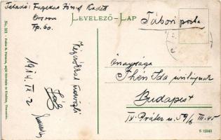 1914 Temesvár, Timisoara; Gyárváros, Liget út, sírkő raktár, papírkereskedés. Feder R. Ferenc saját ...