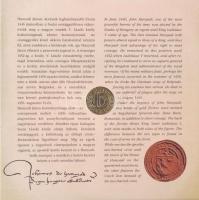 2022. 5Ft-200Ft (6xklf) forgalmi sor + 2024. "Hunyadi János aranyforintja" aranyozott Ag, ...