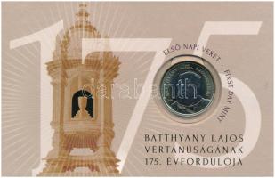 2024. 200Ft bicolor "Batthyány Lajos" első napi veret sorszámozott emléklapon "02355" T:UNC
